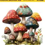 Ütü ile Rub On Transfer Kağıdı: Dekoratif Süsleme Kağıdı-RBN98-LRA | 30x30 cm
