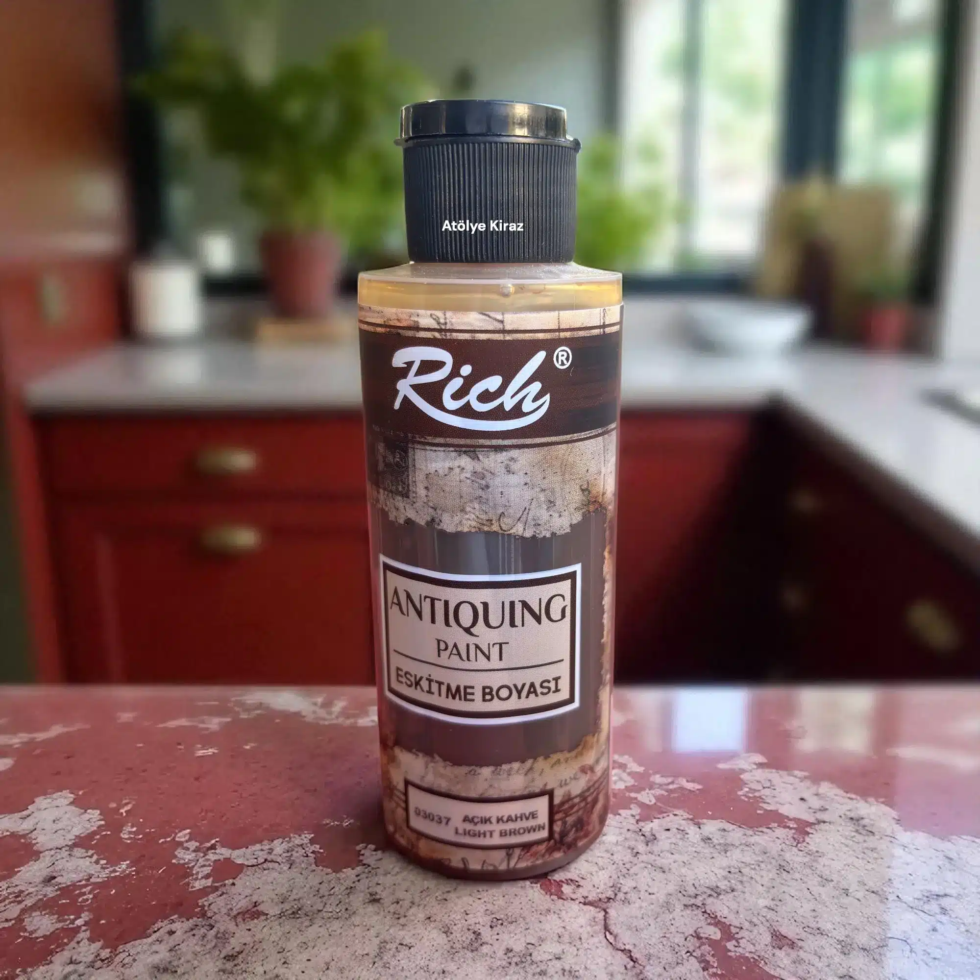 Rich Eskitme Boyası Açık Kahve