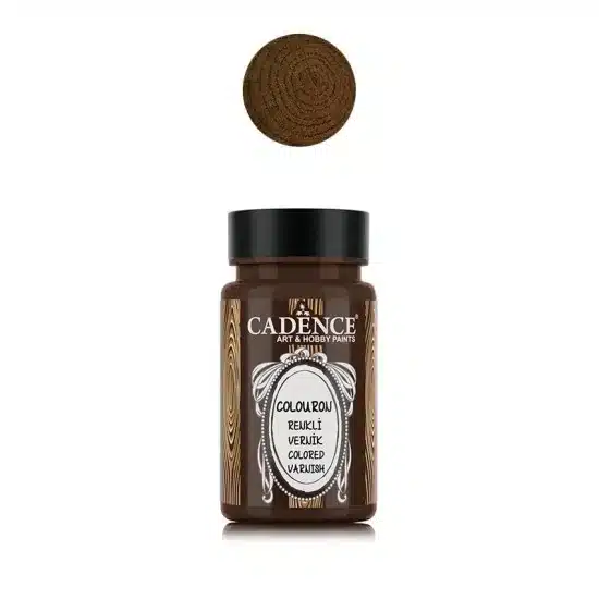 Cadence Renkli Vernik 90 ml-Acı Kahve