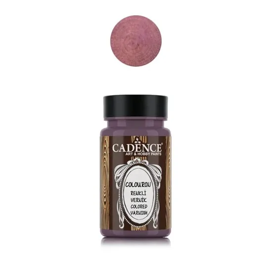 Cadence Renkli Vernik 90 ml-Mor