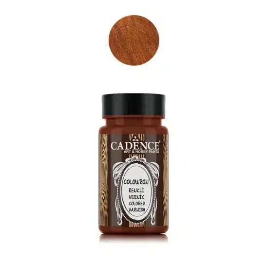 Cadence Renkli Vernik 90 ml-Kızıl