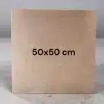 Büyük boy kare rölyef kasa ahşap pano boyanabilir diorama zemini atölye kiraz