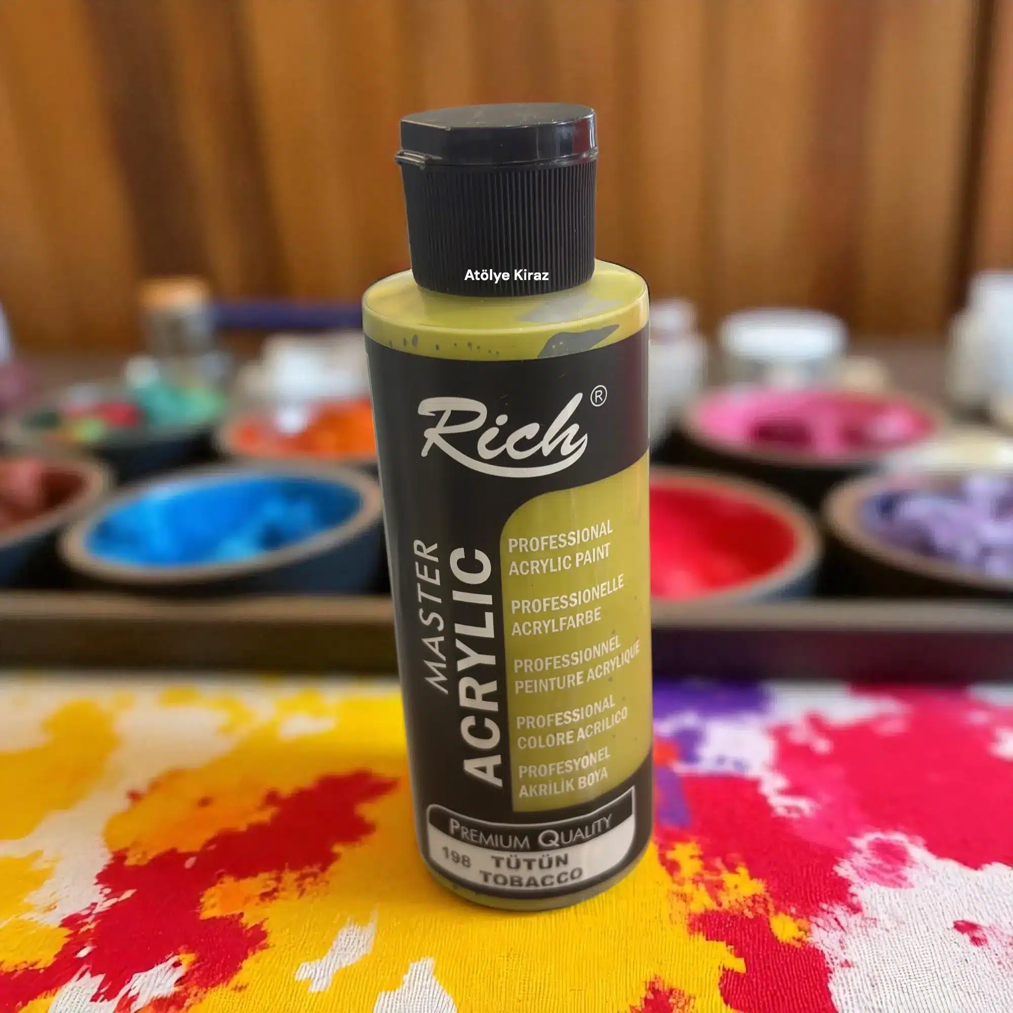 Rich Master Akrilik Boya 120 ml | 198 Tütün 1 Rich Master Akrilik Boya 120 ml | 198 Tütün