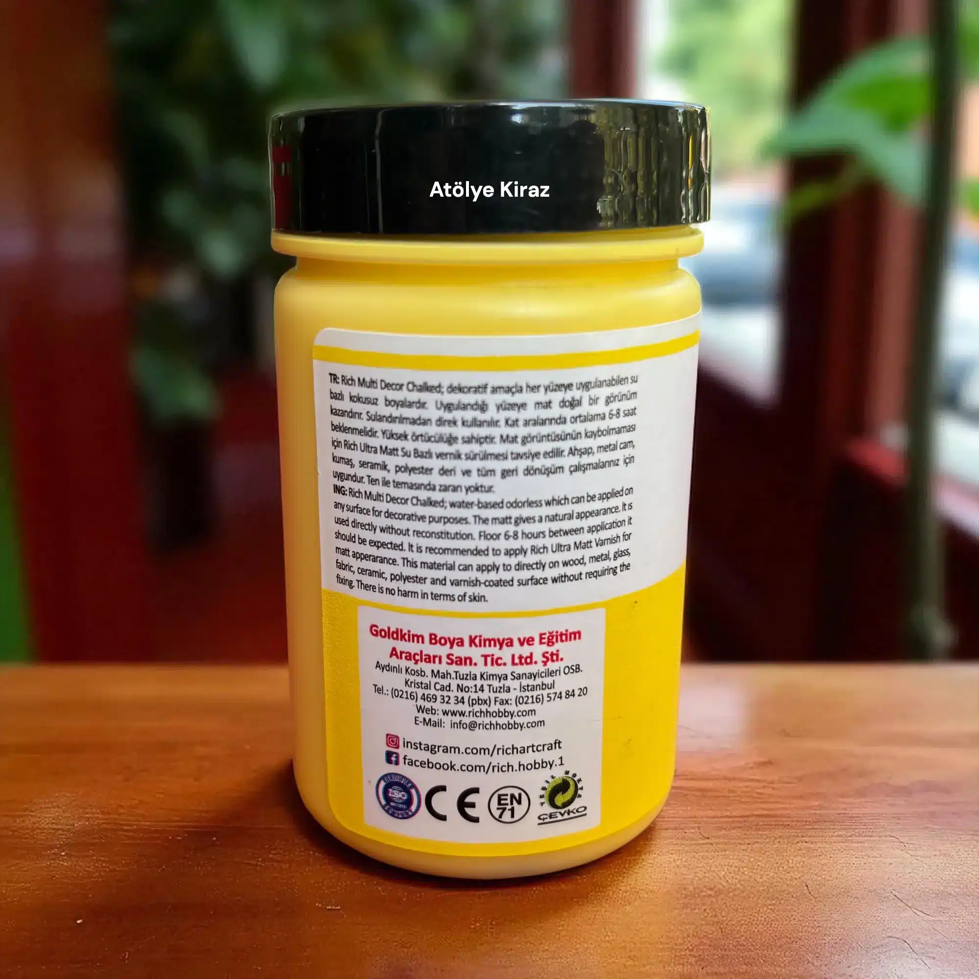 Rich Multidecor Chalked 100 ml | 4514 Başak 3 Rich Multidecor Chalked 100 ml 4514 Başak