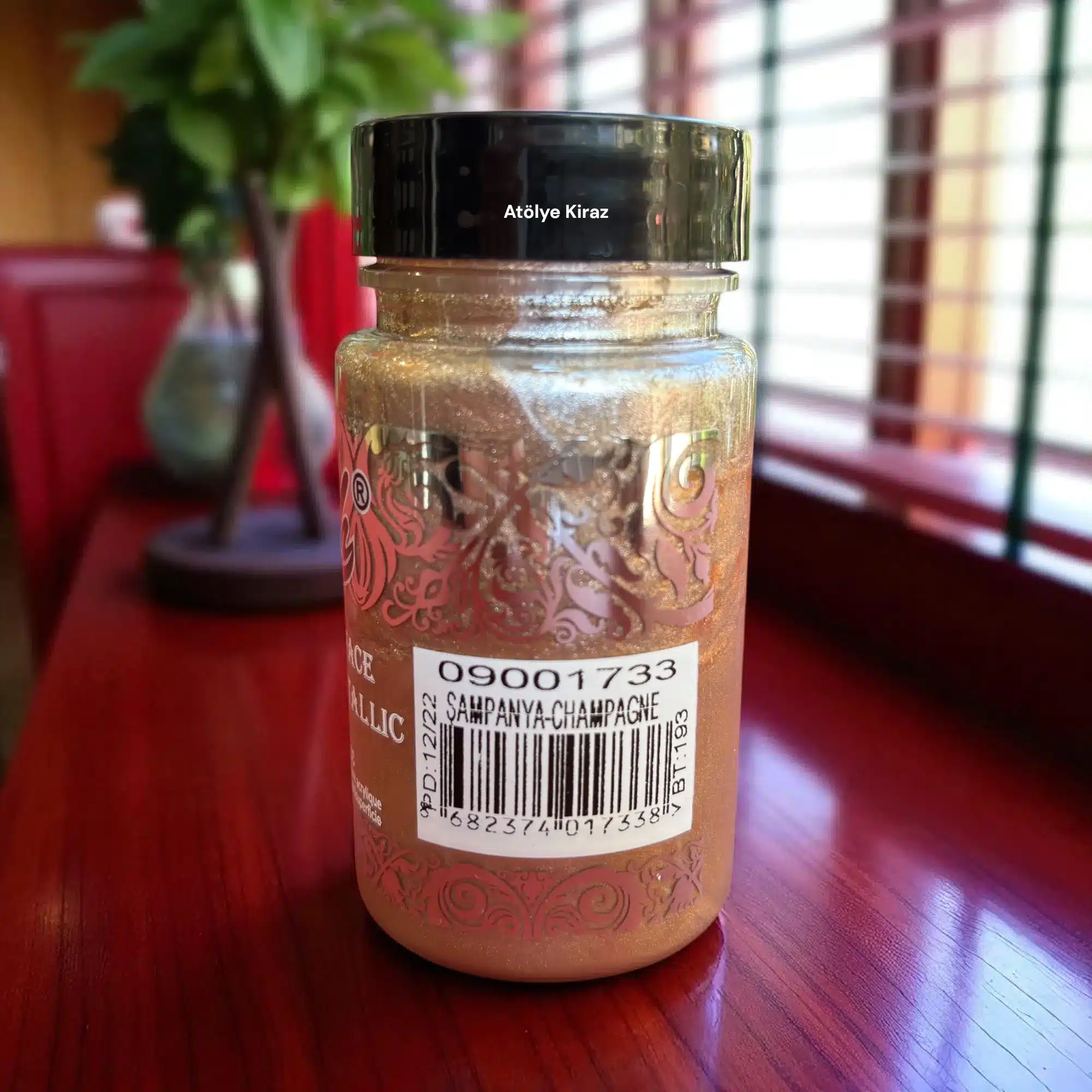 Rich Multi Surface Titanyum Metalik Boya 90 ml | 9001733-Şampanya 2 Rich Multi Surface Titanium Metalik Boya