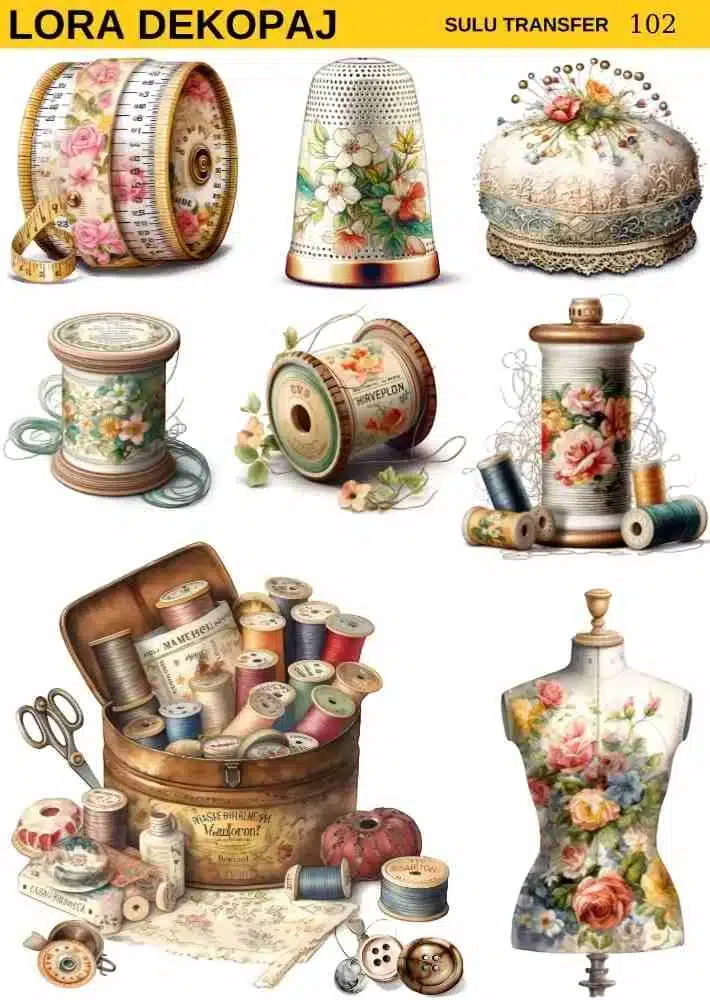 ST102-LRA | Sulu Transfer Kağıdı-25x35 cm 1 St102-Lra | Sulu Transfer Kağıdı-25X35 Cm