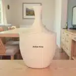 Seramik Oval Kenarlı Matara-Modern Dekoratif İbrik: Dekoratif Obje