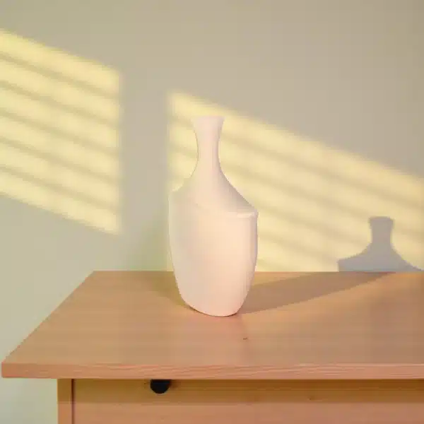Seramik Oval Kenarlı Matara-Modern Dekoratif İbrik: Dekoratif Obje
