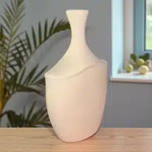 Seramik Oval Kenarlı Matara-Modern Dekoratif İbrik: Dekoratif Obje 6 Seramik Oval Kenarlı Matara-Modern Dekoratif İbrik: Dekoratif Obje