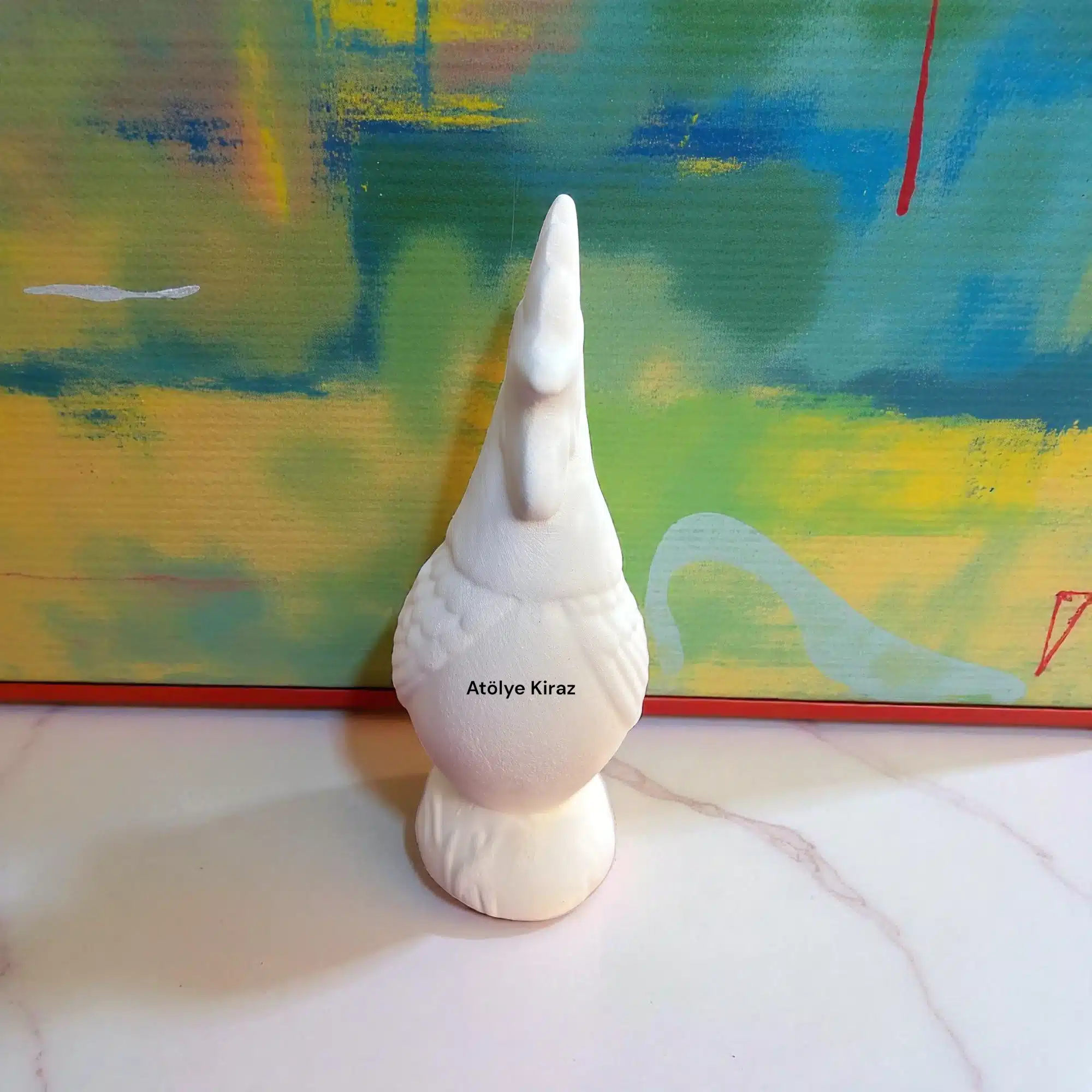 Ham Seramik Horoz Figürü : Otantik Çiftlik Evi Biblosu ve Objesi 6 Ham Seramik Horoz Figürü : Otantik Çiftlik Evi Biblosu ve Objesi