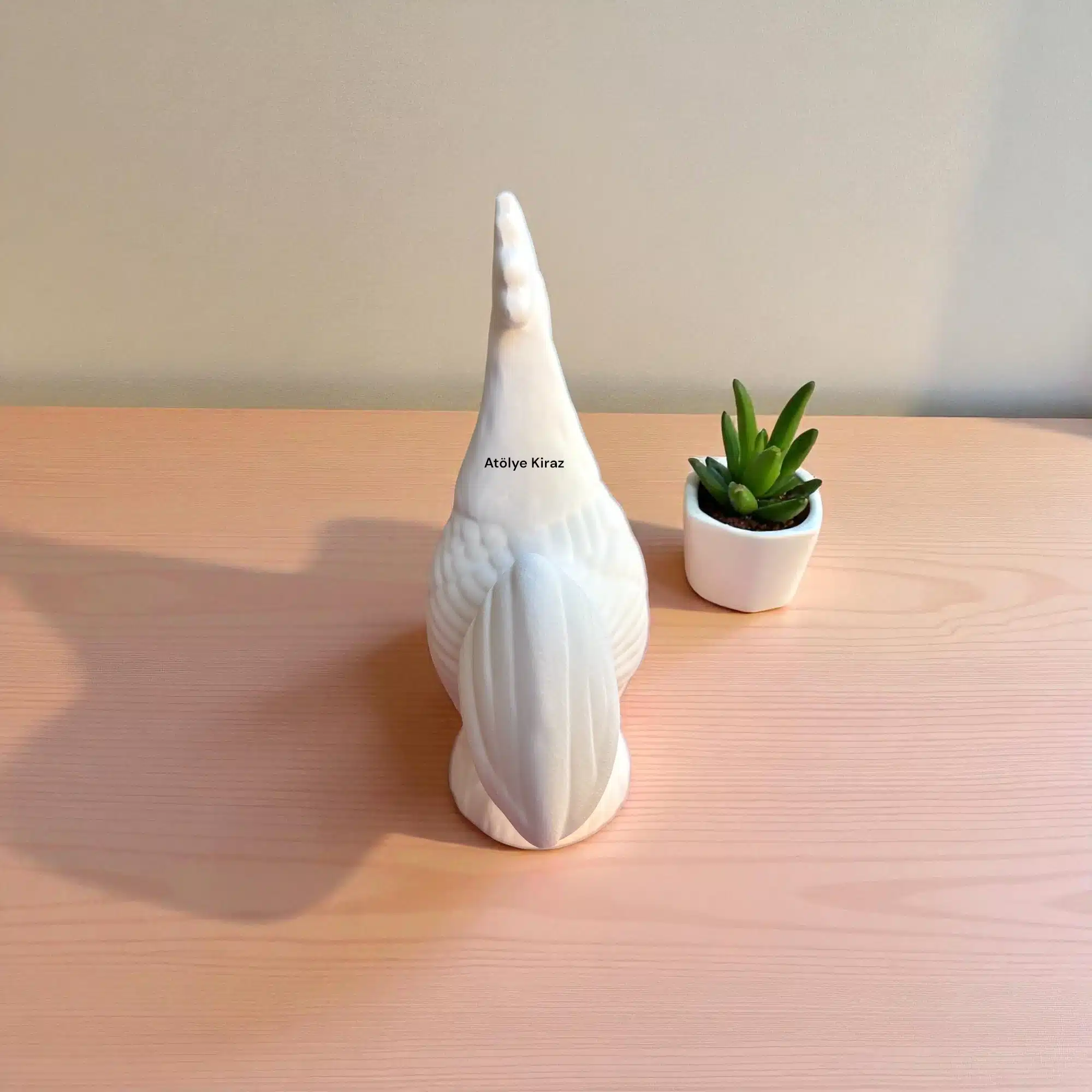 Ham Seramik Horoz Figürü : Otantik Çiftlik Evi Biblosu ve Objesi 2 Ham Seramik Horoz Figürü : Otantik Çiftlik Evi Biblosu ve Objesi