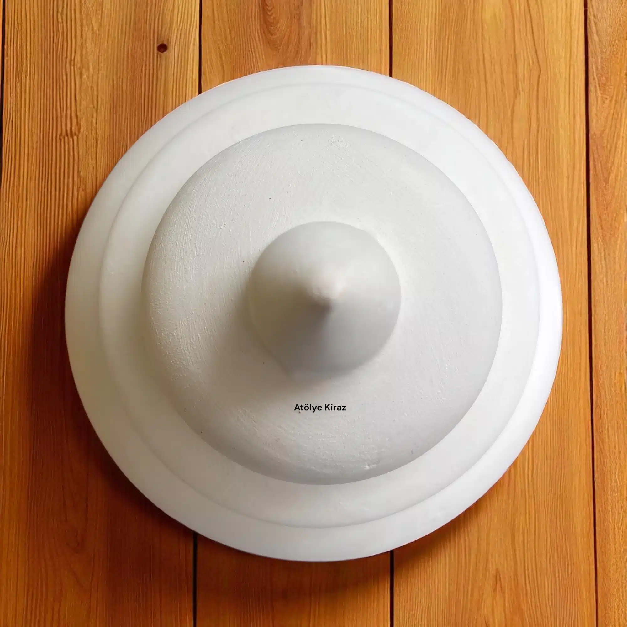 Seramik Şah Küp Obje - Dekoratif Vazo / Kavanoz 13x13x28 cm | Dekoratif Obje 7 Seramik Şah Küp Obje - Dekoratif Vazo / Kavanoz