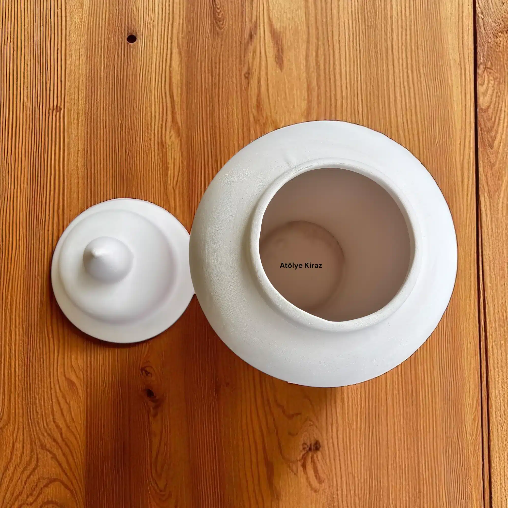 Seramik Şah Küp Obje - Dekoratif Vazo / Kavanoz 13x13x28 cm | Dekoratif Obje 4 Seramik Şah Küp Obje - Dekoratif Vazo / Kavanoz