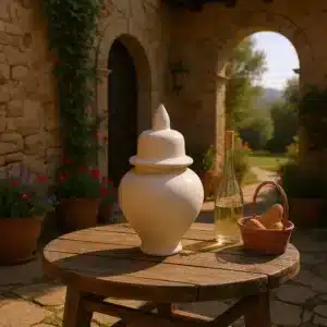 Seramik Şah Küp Obje - Dekoratif Vazo / Kavanoz 13x13x28 cm | Dekoratif Obje 8 Seramik Şah Küp Obje - Dekoratif Vazo / Kavanoz