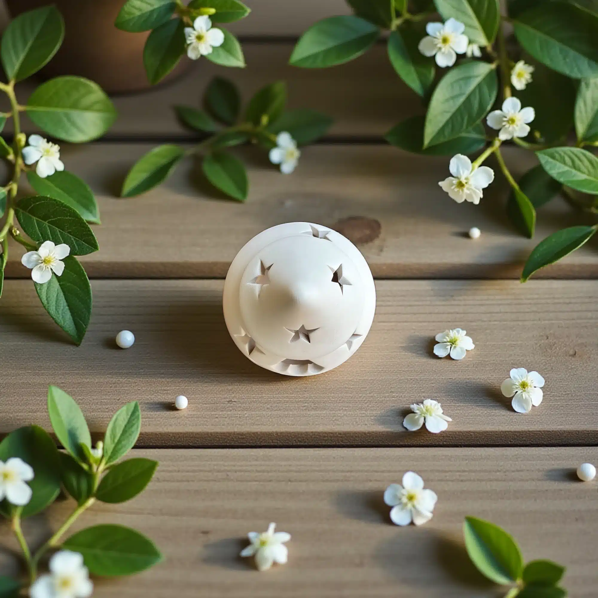 Seramik Yılbaşı Ağacı Mumluk : Boyanabilir Yıldızlı Dekoratif Fener 5 Seramik Yılbaşı Ağacı Mumluk : Boyanabilir Yıldızlı Dekoratif Fener