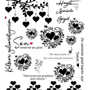 ST1082-AS | Sulu Transfer Kağıdı-25x35 cm