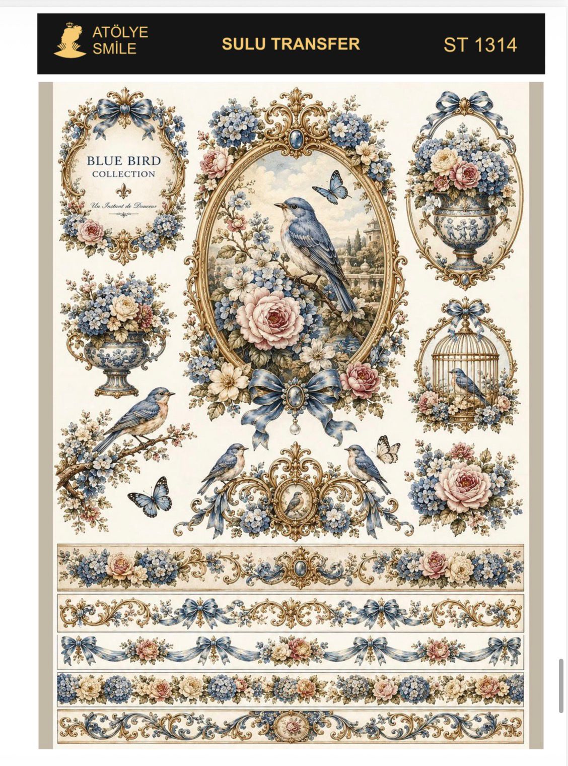 st1314-as-8 St1314-As | Sulu Transfer Kağıdı-25X35 Cm - Görsel 1