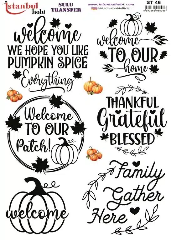 ST46 | Sulu Transfer Kağıdı (25x35 cm) 1 ST46 | Sulu Transfer Kağıdı (25x35 cm)