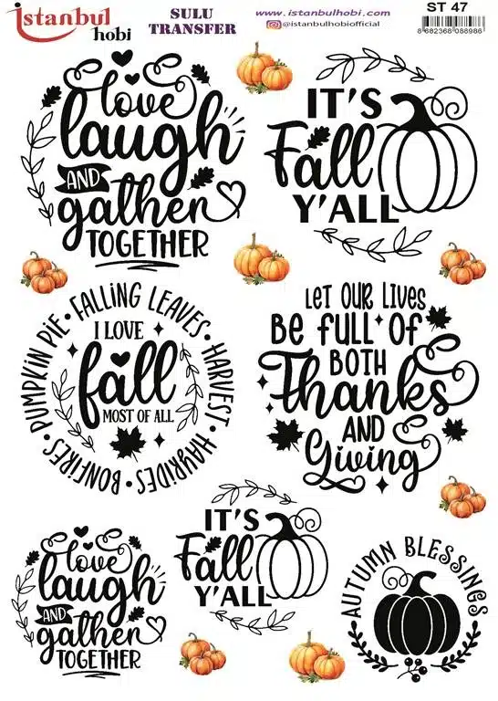 ST47 | Sulu Transfer Kağıdı (25x35 cm) 1 ST47 | Sulu Transfer Kağıdı (25x35 cm)