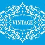 Vintage Deseni-9974 | Stencil Boyama Şablonu-20x30 cm